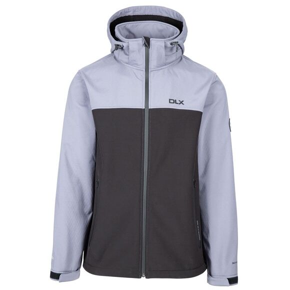 Trespass Mens Moyler DLX Soft Shell Jacket / Storm Grey